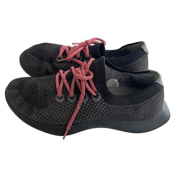 AllBirds Tree Dasher Black Knit Slip On Active Shoes Men’s Size 13 main image 3